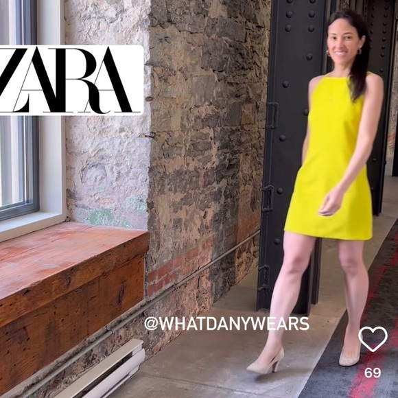 ZARA SS24 MINI DRESS ZW COLLECTION 3267/484 019/262 - Picture 6 of 6